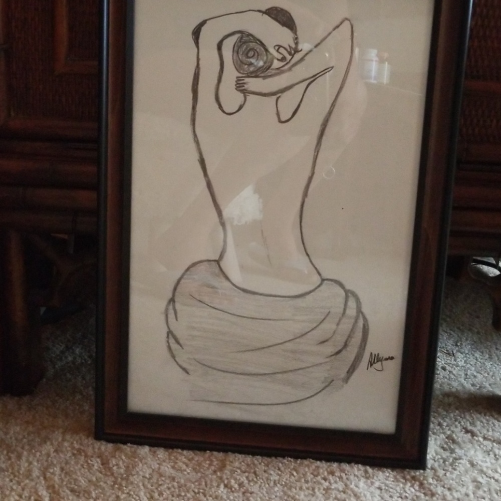 Clothes,  Shoes, Paintings,  Kitchen utensils and